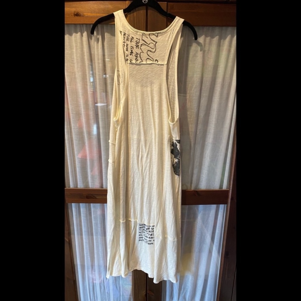 COPY - Free people racerback printed soft tee material long maxi dress nwot! Si… - Picture 4 of 8